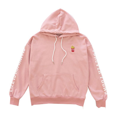 jin pink hoodie