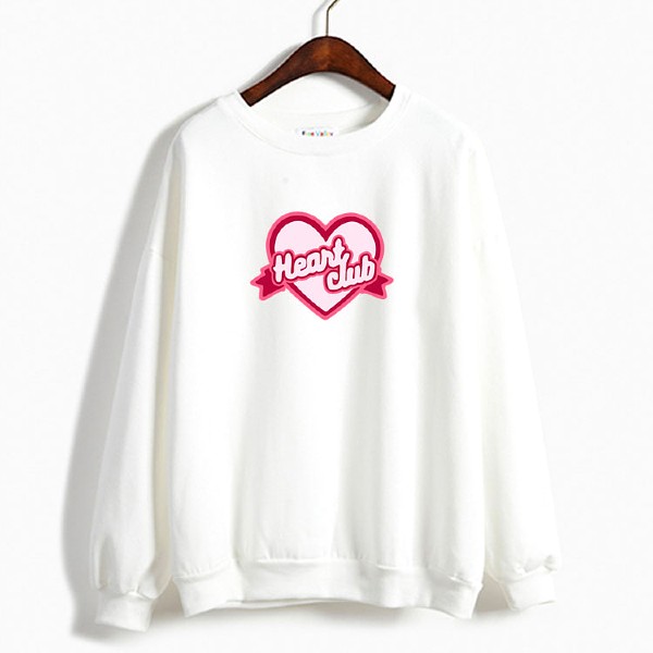 heart club sweater