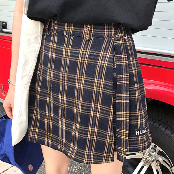 Skirt Checkered | Sana - Twice | K-Fashion at Fashionchingu