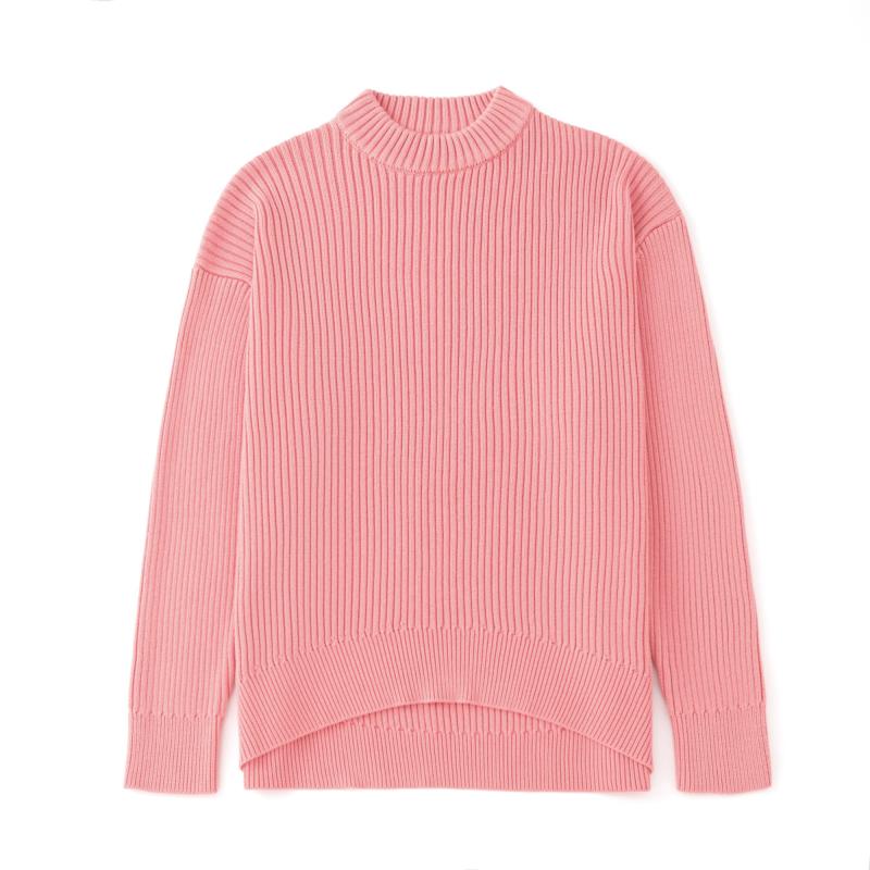 black pink sweater