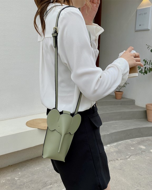 Green Elephant Mini Bag  Lia - ITZY - Fashion Chingu