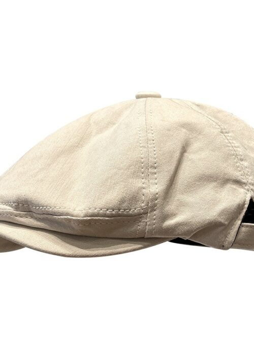 Beige Vintage Cabbie Hat | Sakura - Le Sserafim