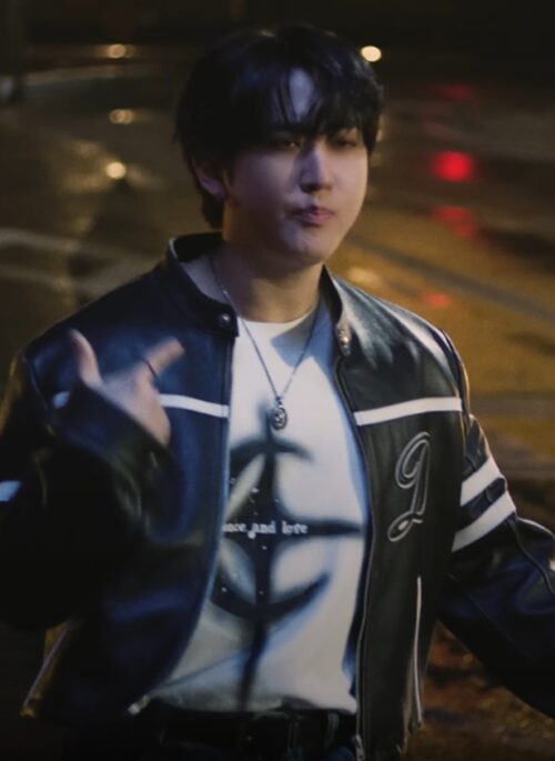 White Astral Peace And Love T-Shirt | Changbin - Stray Kids