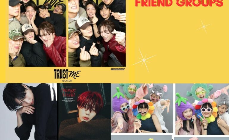 Famous KPOP friend groups