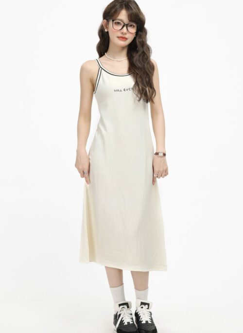 Beige Will Ever Camisole Dress