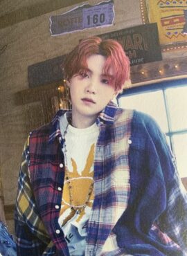 Multicolored Plaid Flannel Shirt | Suga – BTS