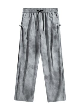 Ashy Grey Casual Track Pants | Wonwoo – Seventeen