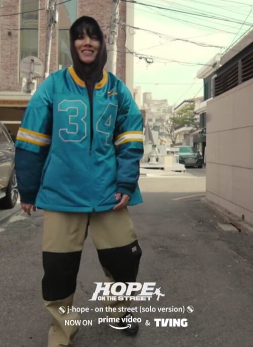 Beige And Black Sweat Pants | J-Hope – BTS