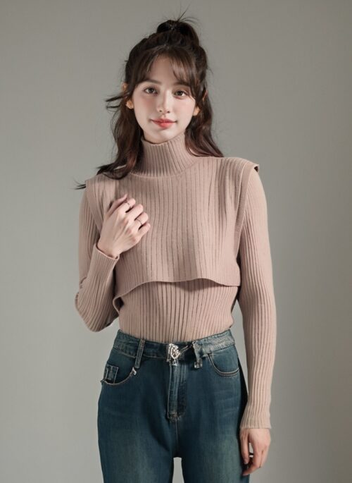 Fashion Knit Sweater Set