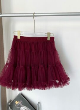 Red A-Line Tutu Skirt | Joy – Red Velvet