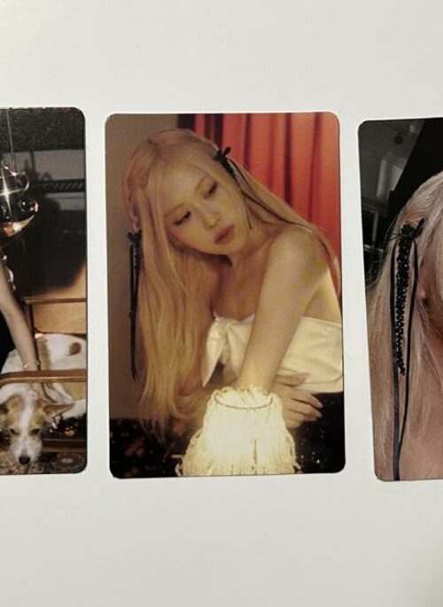 Official BlackPink ROSE ‘Season’s Greetings: From HANK & ROSÉ To You’ Photocards – YGSelect POB