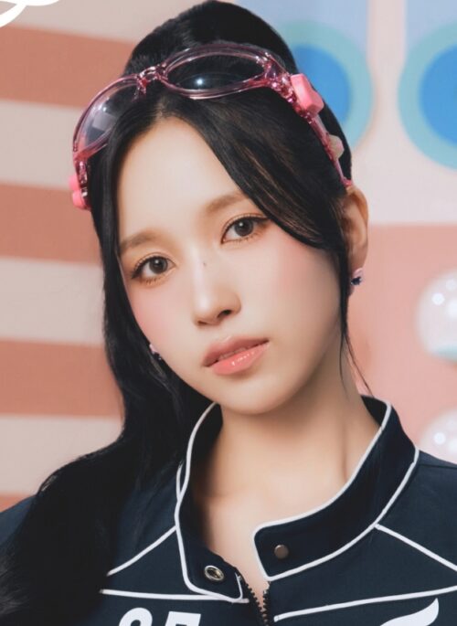 Pink Heart And Flower Detail Sunglasses | Mina - Twice