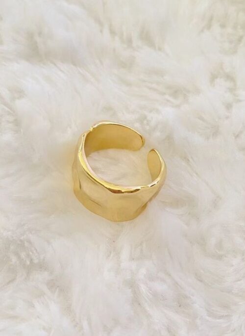 Gold Open Band Ring | Rose – BlackPink