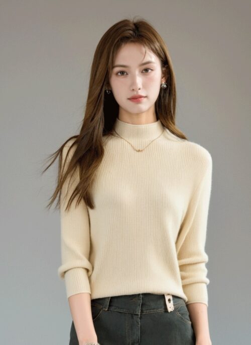 Knit Sweater High Neck Winter Warm Innerwear