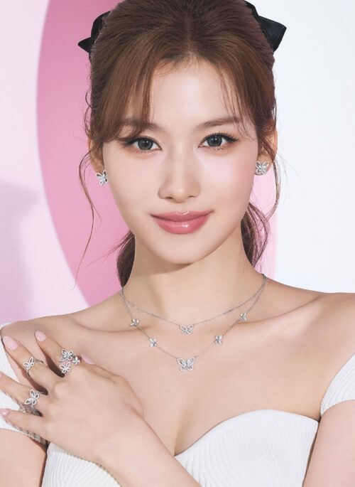 Silver Diamond Butterfly Pendant Necklace | Sana – Twice