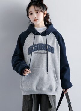 Vintage Fleece Hooded Sweatshirt