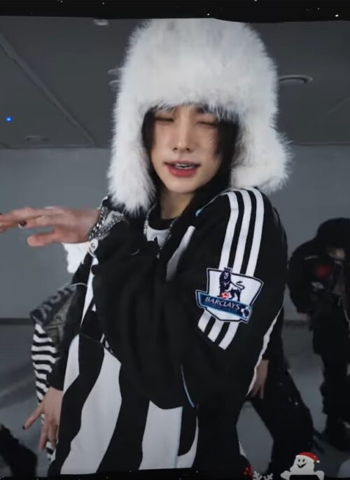 White Furry Earflap Hat | Hyunjin - Stray Kids