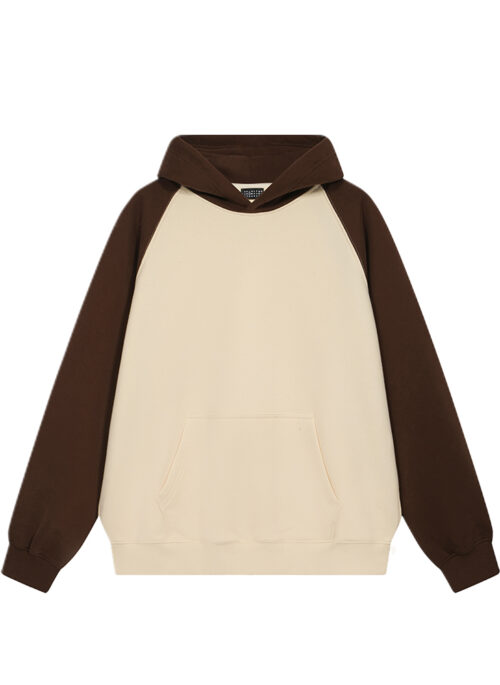 Brown Two-Tone Hoodie | Jin - BTS