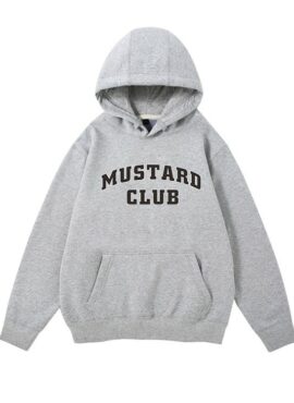 Grey Mustard Club Hoodie | Eunwoo – Astro