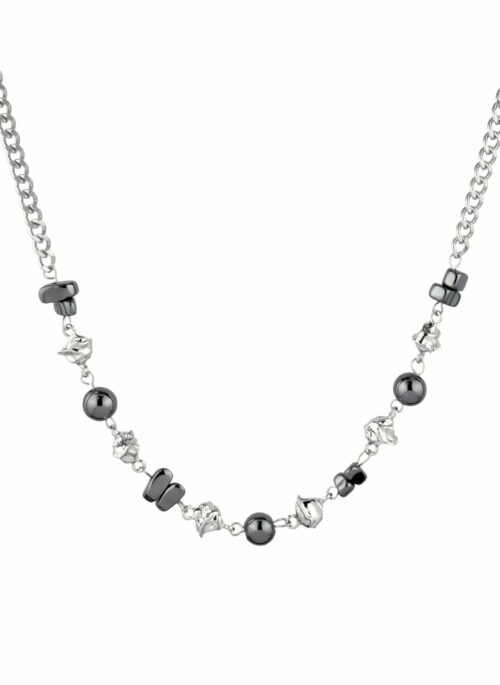 Silver Metal Beaded Necklace | Bambam – GOT7