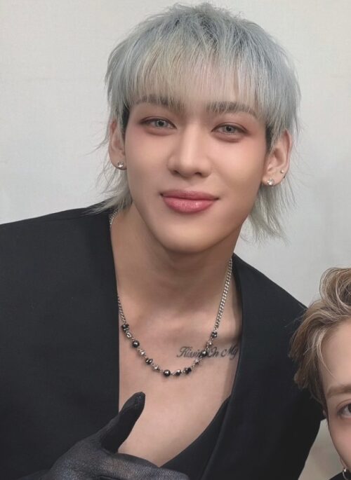 Silver Metal Beaded Necklace | Bambam – GOT7