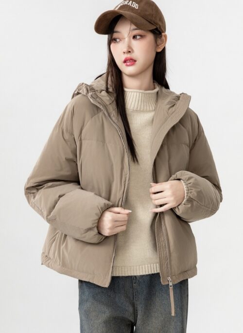 Winter Hooded Down Jacket Coat