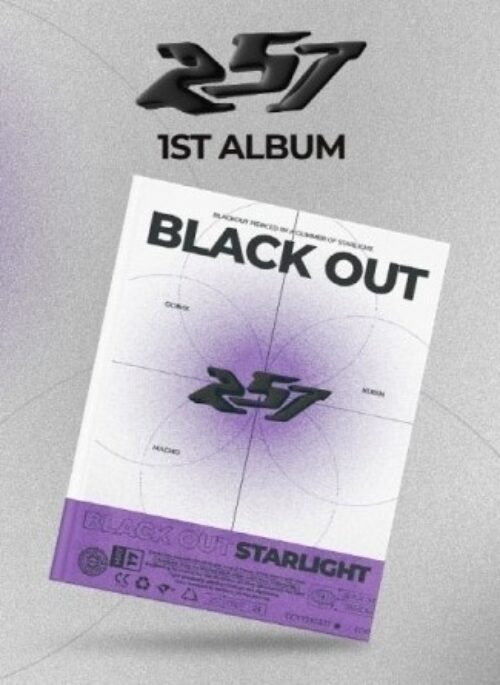 257 1st Full Album - BLACK OUT