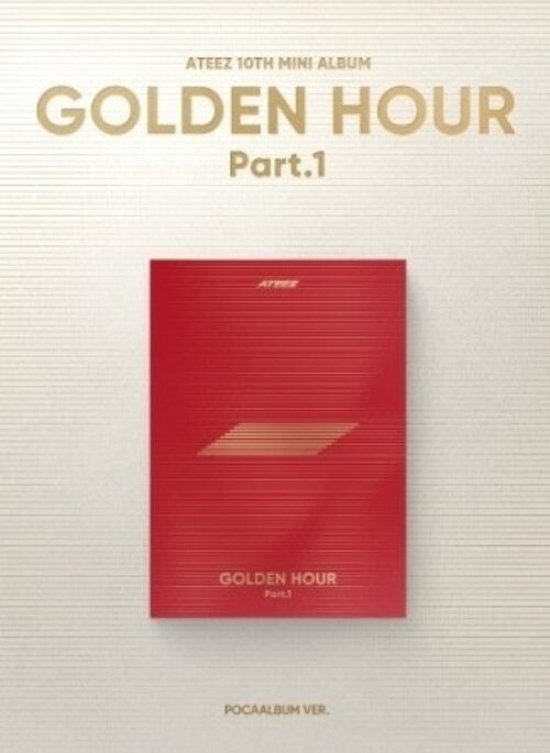 ATEEZ 10th Mini Album - GOLDEN HOUR : Part.1 | POCA Album version