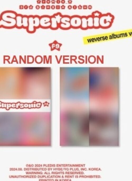 Fromis 9 3rd Single Album - Supersonic | Weverse Albums, Random version