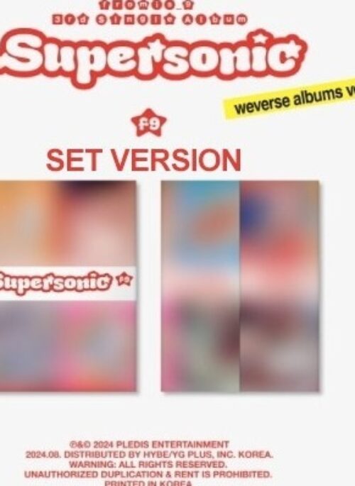 Fromis 9 3rd Single Album - Supersonic | Weverse Albums, Set version