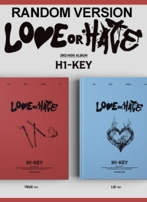 H1-KEY 3rd Mini Album - LOVE or HATE | Random version