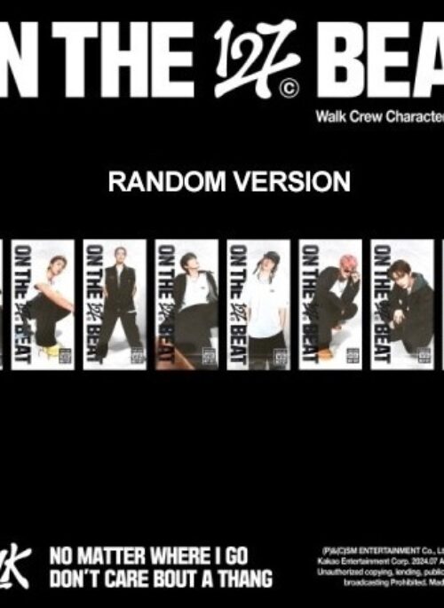 NCT 127 6th Full Album - WALK | Random version, Walk Crew Character Card version